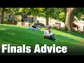 Finals Advice CU Boulder