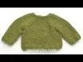 How to work raglan from the bottom up