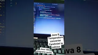 Java temperature converter Farhenheit to celcius conversion