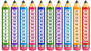 counting to 100 songs for kindergarten | Ginti | गिनती 1 से 100 तक | गिनती