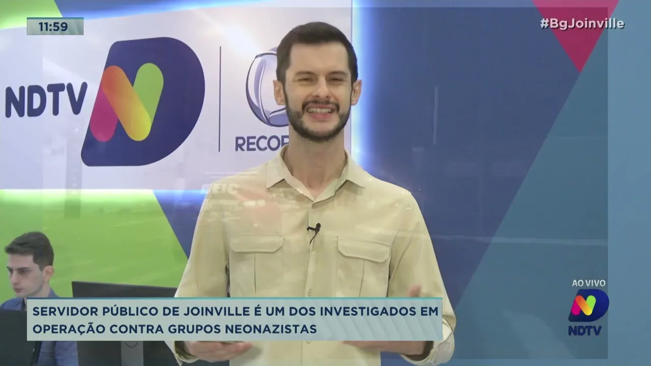 Servidor público de Joinville é um dos investigados em operação contra grupos neonazistas