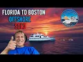 Lagu 1200 Miles SOLO OFFSHORE on an Old 70ft Yacht - Florida to Boston