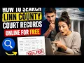 How to search Linn County court records online for free