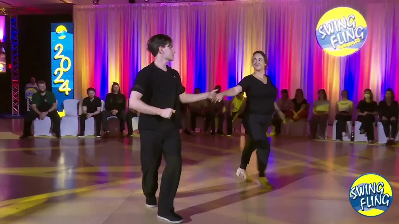 Swing Fling 2024 Advanced Jack & Jill Jeren Kutcher & Dani Mullin Darasz