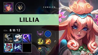 Lillia Jungle vs Warwick - EUW Master Patch 26 15
