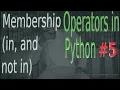 Become Proficient In Python Programming JT Devs Membership Operators