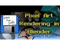 Pixel Art Style Rendering In Blender