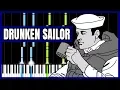 Download Lagu Drunken Sailor - Sea Shanty [Piano Tutorial] (Synthesia)