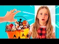 Lagu Nastya and her funny Halloween stories for kids