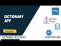 Dictionary App using Advanced java project part - 2 Database Connection using JSP Servlets JDBC