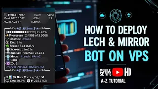 Leech Mirror Bot Deploy On VPS Telegram Leech Mirror Bot Easy VPS Setup Step by Step Hindi