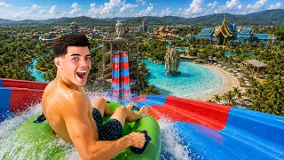 I Went to a 5 STAR Waterpark in Thailand!