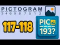 PICTOGRAM Picture Cryptogram 117 118