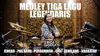 Download BUNGA BANGSA - MEDLEY TIGA LAGU LEGENDARIS (Jengah, Perdamaian, Gemilang) MP3