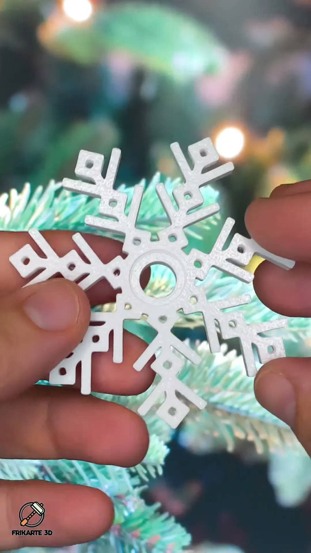 Snowflake Spinner – The Ultimate Print-in-Place Christmas Fidget Toy!