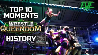 top 10 moments in wrestle queendom history eve womens wrestling