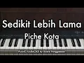 Sedikit Lebih Lama - Piche Kota | Piano Karaoke by Andre Panggabean