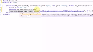VB NET Using a WebClient to Track Downloads Visual Basic 2008 2010 2012