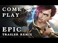 Download Lagu ARCANE Season 2: Come Play - Stray Kids | Epic Trailer Remix