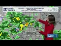13 ON YOUR SIDE Forecast Mild Thursday Thundershowers Tonight