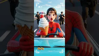 Part01 Funny Moment of Avengers #funny #spiderman #dj #absurdshorts #brainrot #marvel #Avengers