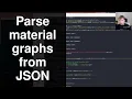 8 Renderer Hacking Start parsing material graphs from JSON