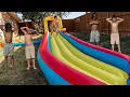 BIGGEST Slip n Slide from Costco
