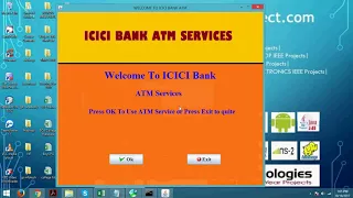 ATM management system Core Java with Mysql Project