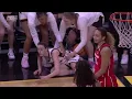 Caitlin Clark SHOVED DOWN Back-To-Back INTENTIONAL Fouls By Georgia Closing Out Loss To Iowa