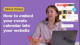 How to embed your events calendar into your website