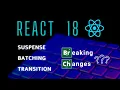 What s New With React 18 - Suspense Batching Transition