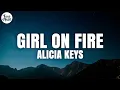 Download Lagu Alicia Keys - Girl on Fire (Lyrics)