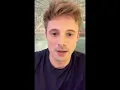 Is Bradley James still in touch with Colin Morgan