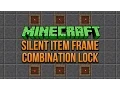 Silent Item Frame Combination Lock Minecraft 1 8 Tutorial