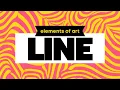 Elements of Art Line - Art Lesson for Beginners Elementary Middle School Art