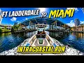 Ft Lauderdale to Miami by Boat The Intracoastal Is Unreal PT2