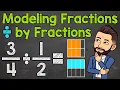 Modeling Fractions Divided by Fractions Math with Mr J