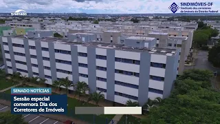 Senado celebra o Dia Nacional dos Corretores de Imóveis