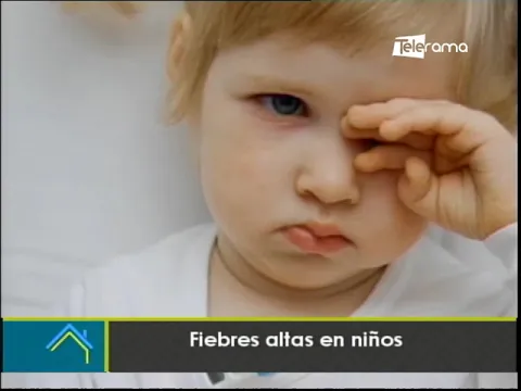 Fiebres altas en niños