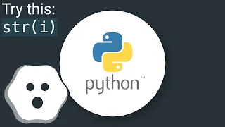 Convert integer to string in Python