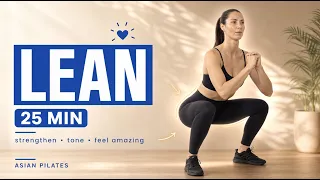 25 Min Standing Pilates Walk Boost Circulation De-Puff Heavy Legs
