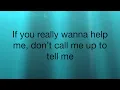 Kelsey Lamb- Let It Break Lyrics