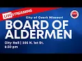 Board of Aldermen Meeting - August 17 2026