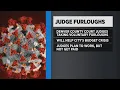 Denver County Court Judges To Take 8 Furlough Days
