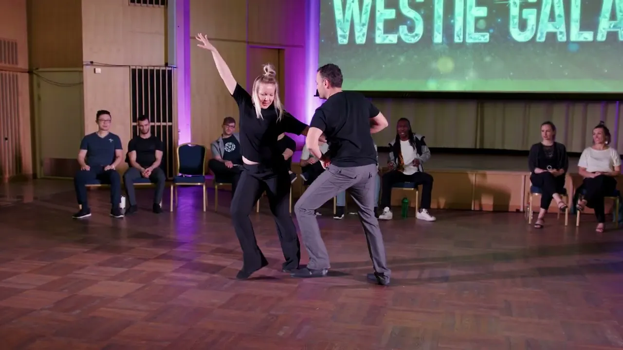 Alexandre Peducasse & Irina Popovichenko - 3rd place Jack&Jill All-Stars final - Westie Gala 2023