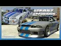 GTA 5 Brian s 2Fast 2Furious Nissan Skyline R34 GT-R - Annis Elegy Retro Custom REPLICA BUILD