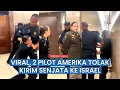 Download Lagu Geger Dunia! Dua Pilot AS Diborgol Usai Tolak Terbangkan Pesawat Penuh Senjata ke Israel