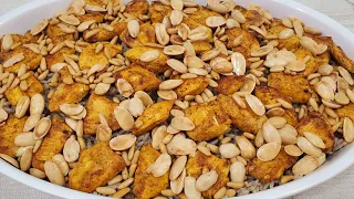طريقة تحضير الارز على الدجاج بالطريقة اللبنانية Lebanese Chicken With Rice 