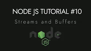 Node js Crash Course Tutorial - Streams and Buffers