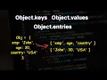 JavaScript Object Methods A Step-by-Step Guide to keys values and entries